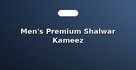 Men's Premium Shalwar Kameez