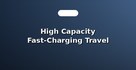 High Capacity Fast-Charging Travel Power Banks